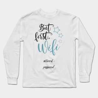 WIFI Networking Internet Long Sleeve T-Shirt